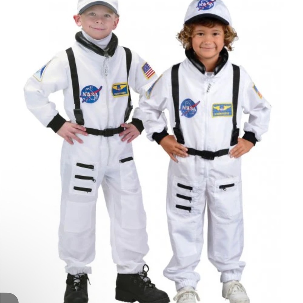 Kids Apollo Astronaut Explorer Halloween Costume - size 6-8